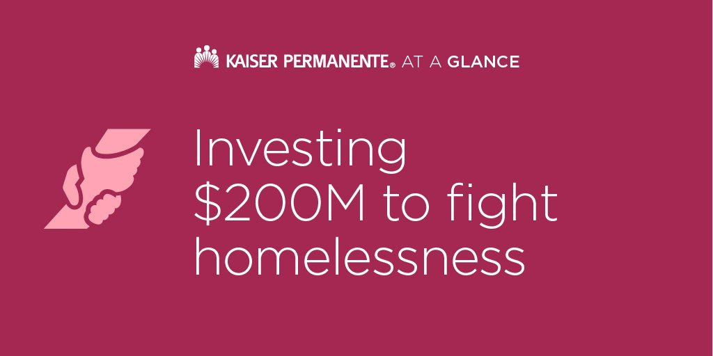 Kaiser Permanente’s $200 million impact investment will go towards increasing affordable housing, reducing homelessness by ensuring access to supportive housing, and making affordable homes healthier. k-p.li/2vTvSgt