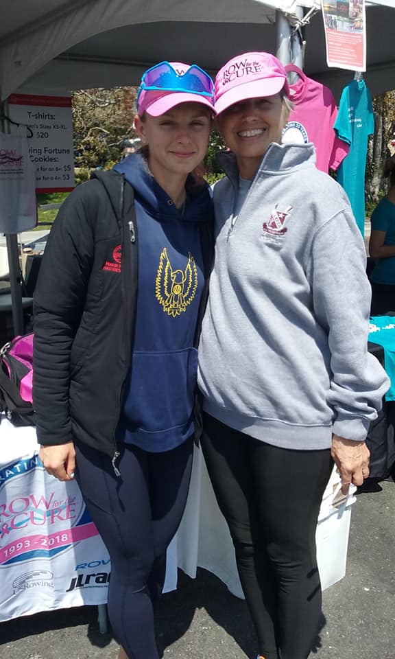 RowCure's tweet photo. .@Marin_Rowing  coach Annie Couwenhoven will join her mother Ann  of Vesper Boat Club in a mother/daughter 2X race tomorrow.Marin Rowing  is celebrating Ann's success in rowing through her treatments for breast cancer. Great story for our 25th anniversary.Good luck Anns! #RFTC25 https://t.co/9KSws0RkUs