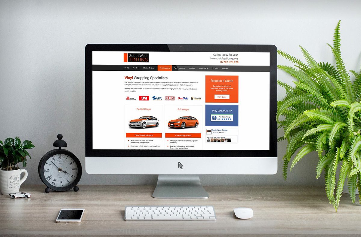 WhoopCreative's tweet photo. We are delighted to announce that the new South West Tinting website is now live! We hope you agree that it is an engaging site which delivers the information you need to understand their product and service offerings clearly and succinctly. Case study to follow soon! #Website https://t.co/TOeqQjQHv0