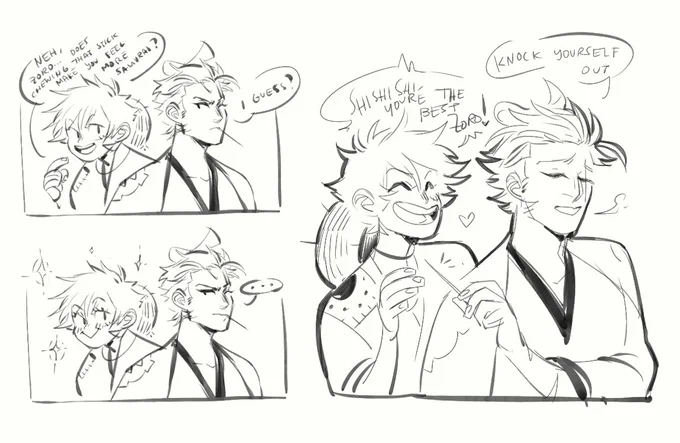 zolu causing chaos and shortening law's lifespan in the new chap. the usual... 