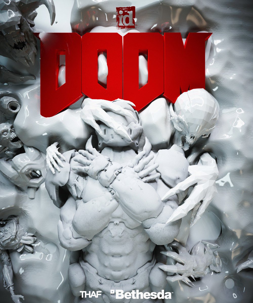 Thafnine's tweet image. DOOM x EVIL WITHIN

Decided to make a cover for @DOOM but using aesthetics from @TheEvilWithin. Hope you all like! :)