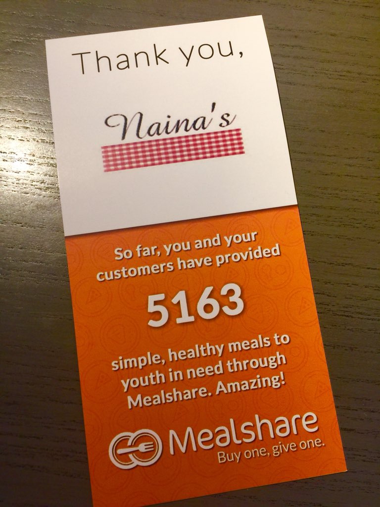 Wow! Over 5000 meals provided to youth in need! Thanks for the update @MealshareTeam Keeping us motivated! @MealshareYYC