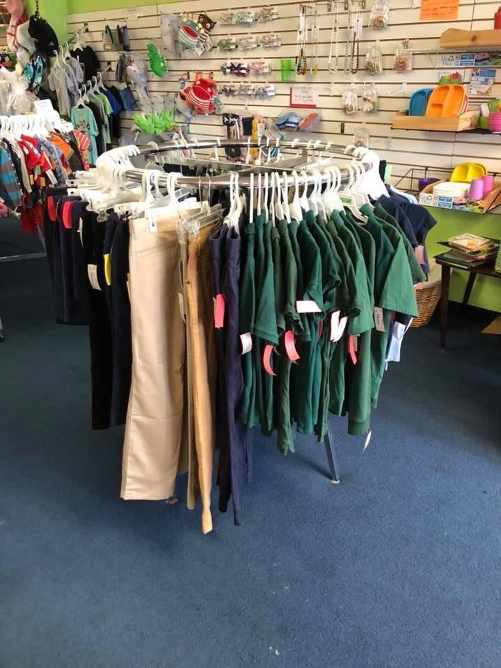 Milestones_Erie's tweet photo. School uniform prices are OUTLANDISH!!!
$80 for a skirt!?! $35 for a shirt!?!?

Stop and see us for your uniform needs.  
Open Mon 10-2, T-F 10-6, Sat 10-5

#Erie #Erieschools #Backtoschool #ErieTrends #Myerie #supporterie #eriekids #eriemoms #eriesaves #ShopErie https://t.co/u3cSoxFZhP