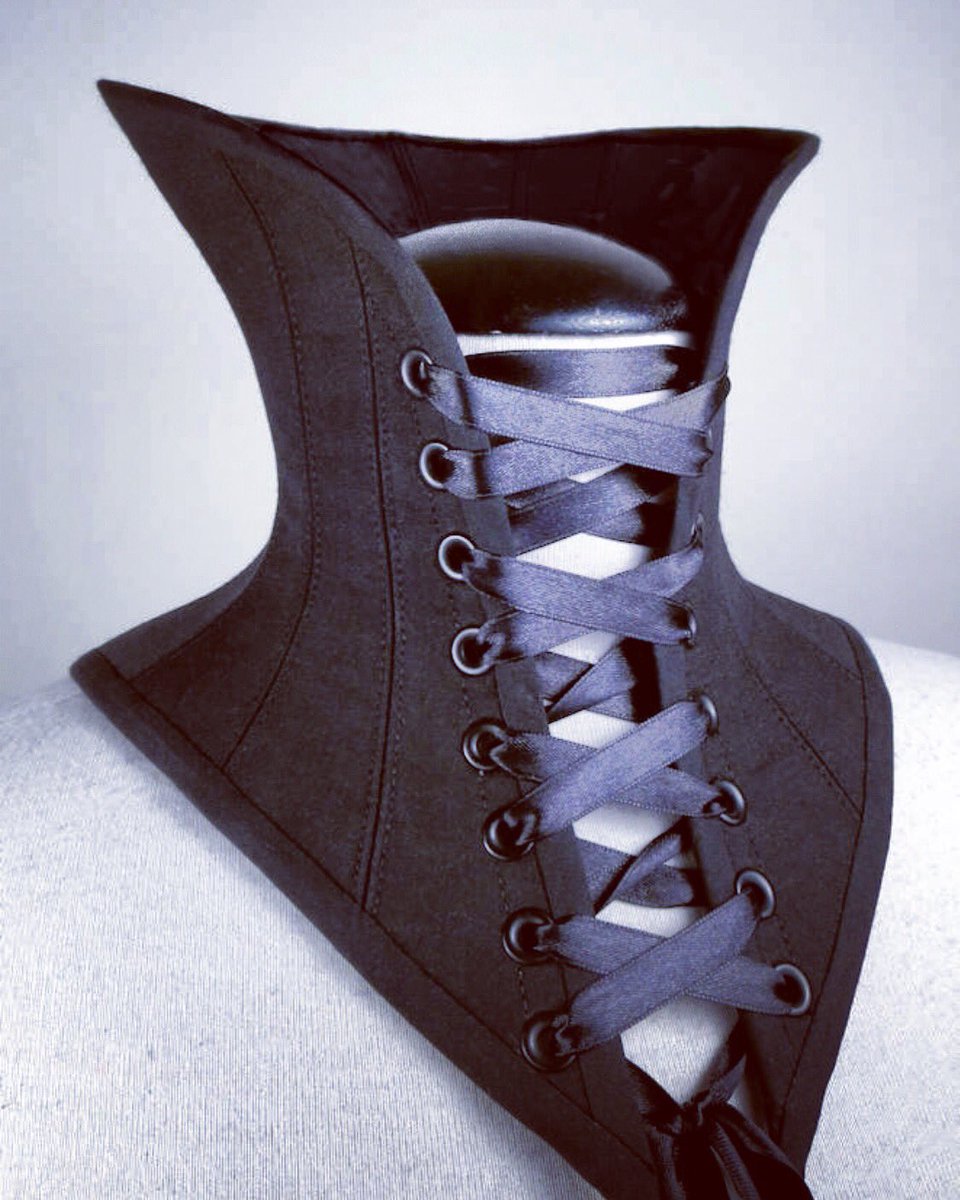Neck Corset by CollumFabrica of Toronto. $138.08. etsy.com/listing/583208… #goth #gothgoth #corset #corsetry