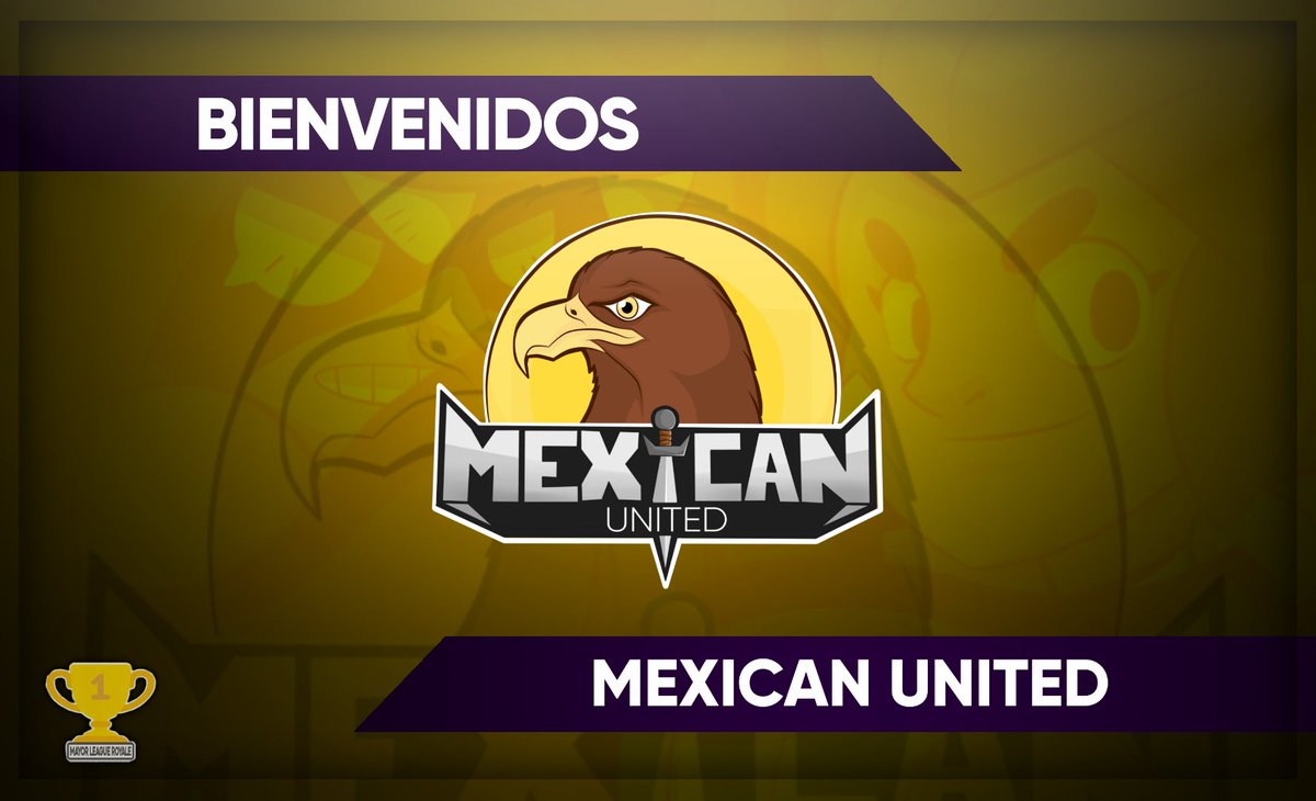 El séptimo equipo seleccionado para ingresar a la primera división de la MLB son: <a href="/Mexican_United1/">Mexican United</a> 
7/16
⭐Bienvenidos⭐