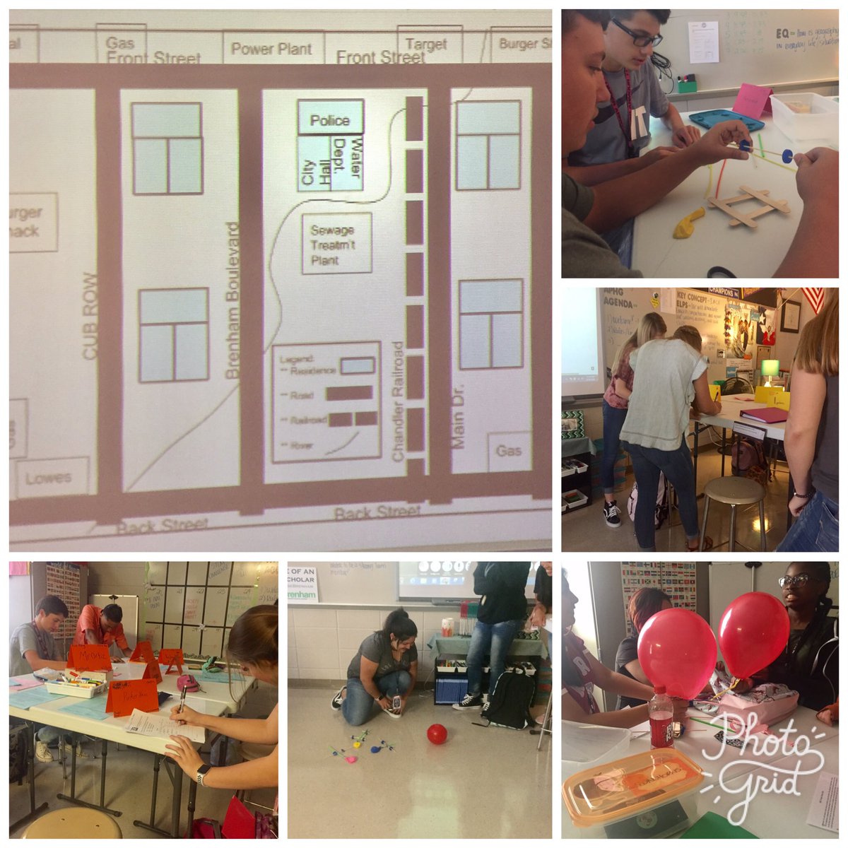 RuizAVID's tweet photo. First week of 2018-19 is in the books!! What an awesome first two days with a great group of kiddos!! #stoptheoutbreak #ballooncar #APHUG #AVIDII #brenhamunited @BrenhamHS https://t.co/S9fr5vd28S