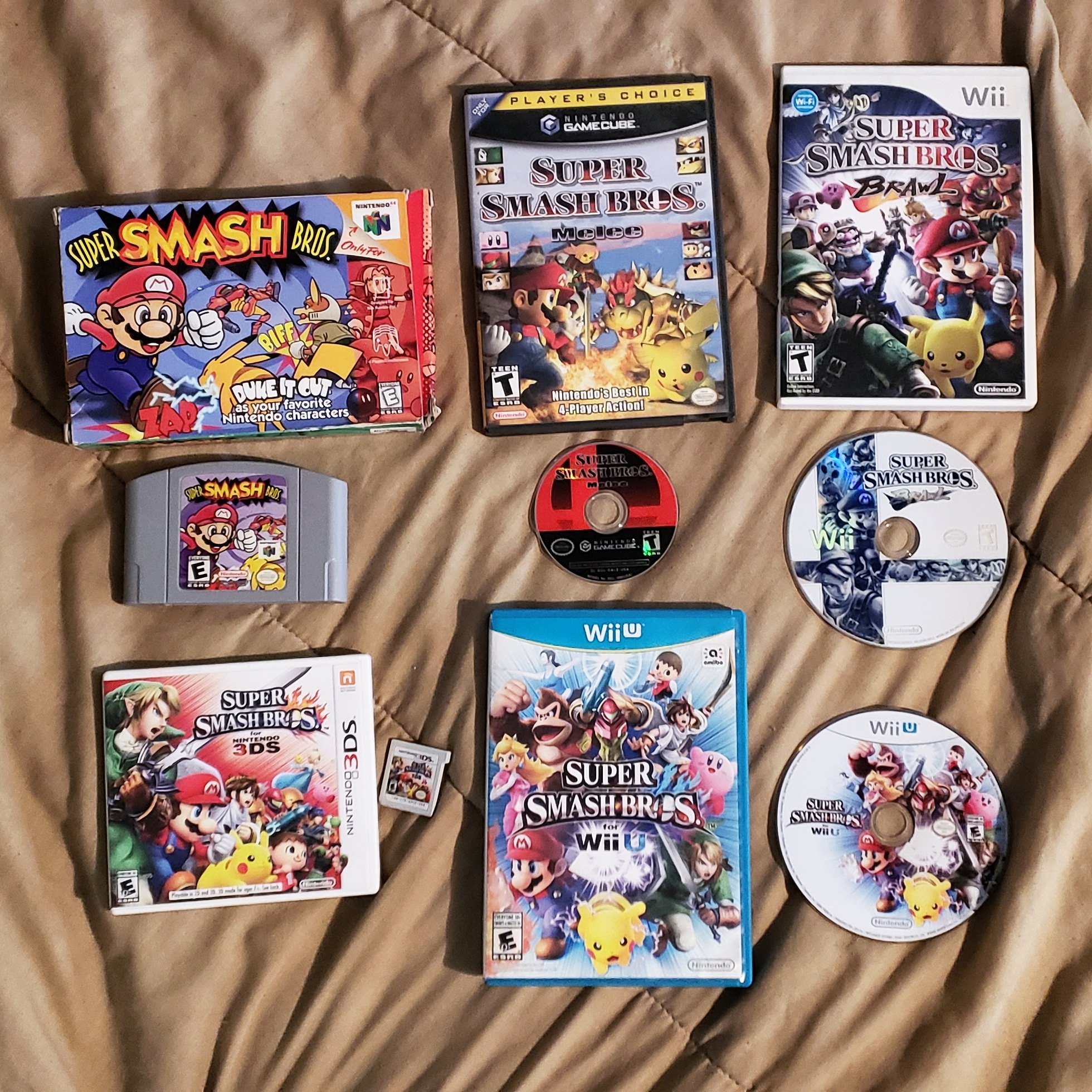 Twitter-এ Master0fHyrule: "Can't wait to add Super Smash Bros Ultimate to  my collection. I own all the Smash Bros games as well the Original Boxes  they came in! #SuperSmashBros #SmashBros #SmashBrosUltimate #Nintendo #