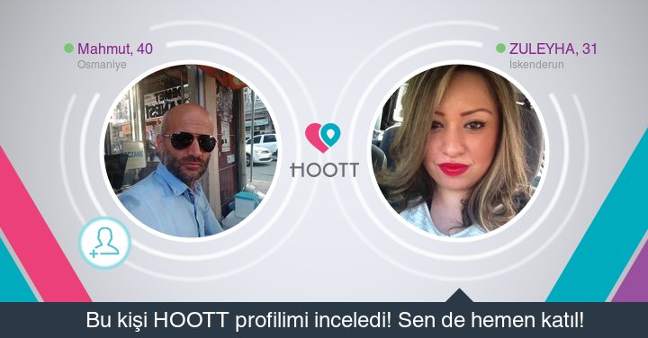 #HOOTTapp Yakınındaki kişilerle sohbet etmek için HOOTT indir. HOOTT ile Eğlen! goo.gl/jPUaB0