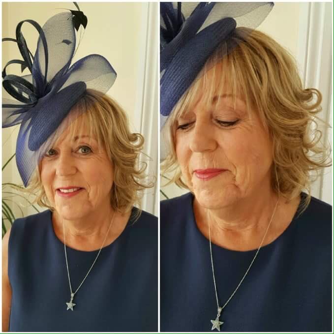 JDressingTable's tweet image. How lovely does this fine Lady look!
I had a very nice&amp;amp; chatty morning doing her Makeup&amp;amp; Hair Styling. What an elegant Wedding Guest she makes.
#weddingmakeup #herefordshire #airbrushmakeup #naturallookingmakeup #definedeyes #lipcolour #hmua #jennifersdressingtable #weddinghair