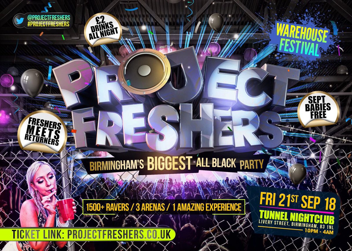 FlawlessTrizzi's tweet photo. #projectfreshers💥 WE HAVE A £5 EARLY BIRD TICKETS OFFER UNTIL MONDAY 9PM. U don’t want to miss out https://t.co/yhIaCJDm5r