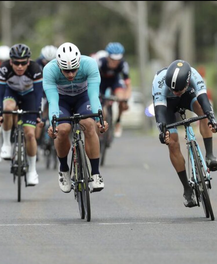 5th for <a href="/craig__wiggins/">Craig Wiggins</a> yesterday here at South Coast. #NRS18 #AussieCycling