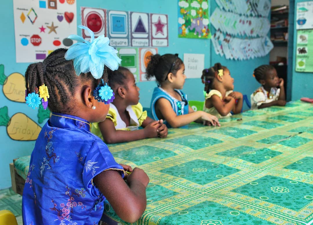 Morning class at Bright Start Preschool! Check out our client <a href="/starfishbelize/">Starfish Outreach</a> to learn more about how they're empowering lives through education in Belize! #merrymanmedia #starfishoutreach #belize #dangriga #SocialGood