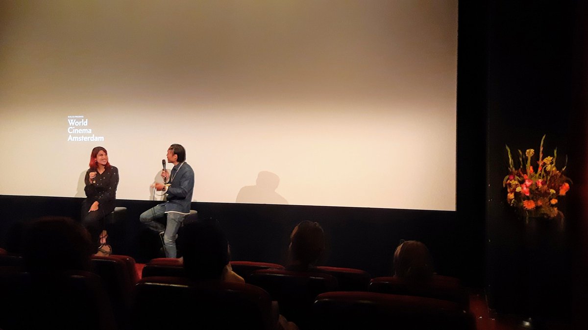 ericvanthoff's tweet image. Thank you so much @RohenaGera for #Sir at @WorldCinemaAMS! Heartbreaking movie about respect and discrimination regarding #India #CastSystem! Phenomenal actors! Superb regisseur! Standing ovation!