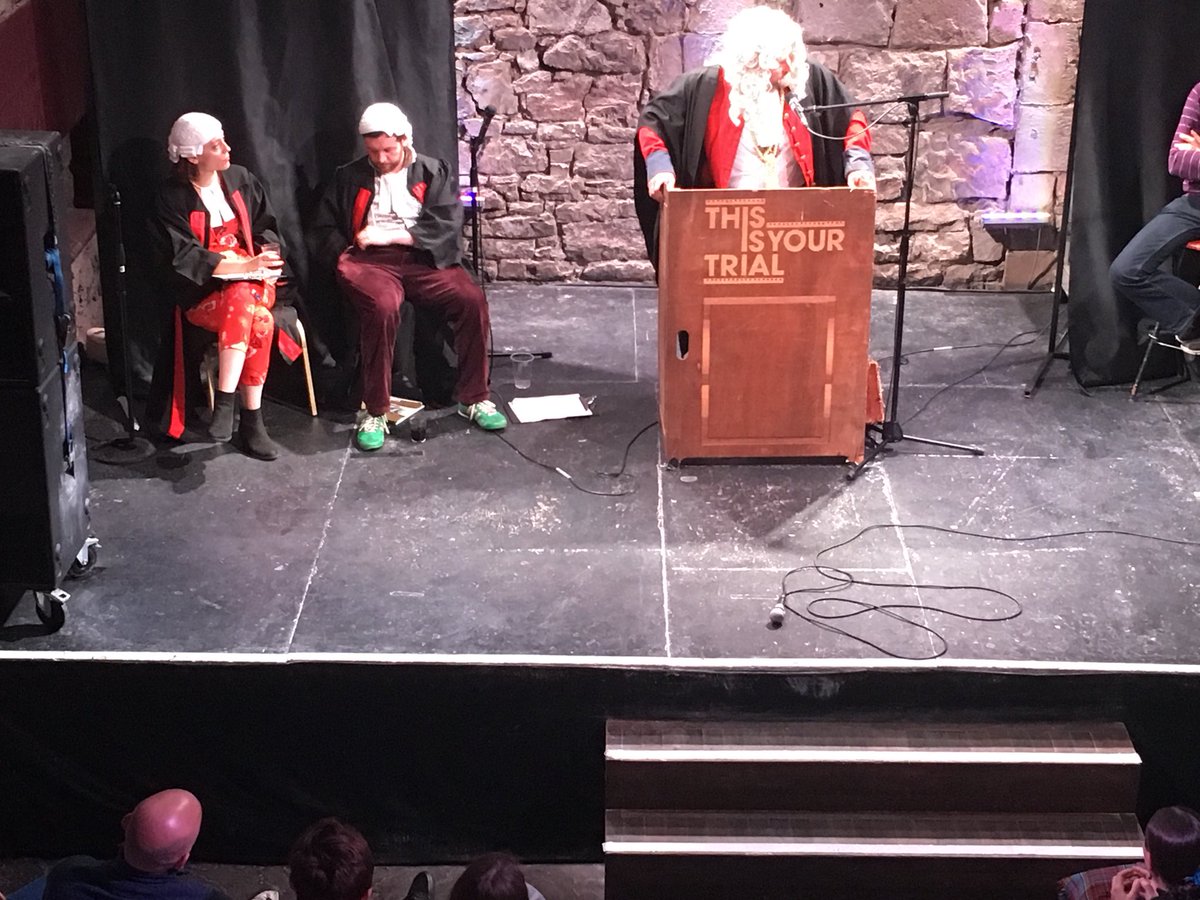 ThisIsYourTrial's tweet image. See the mic. It was ‘dropped’ by @alisontheaskot after (perhaps fortunate) argument made about the absent fireworks at last night’s tattoo. It was extraordinary. #hadtobethere #trialinksters