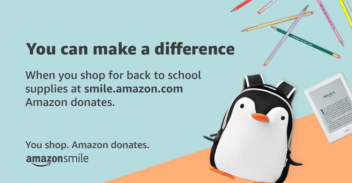 Purchase with purpose. Shop for back to school supplies at smile.amazon.com/ch/27-0464131 and Amazon donates to Boerne High School Band Boosters.