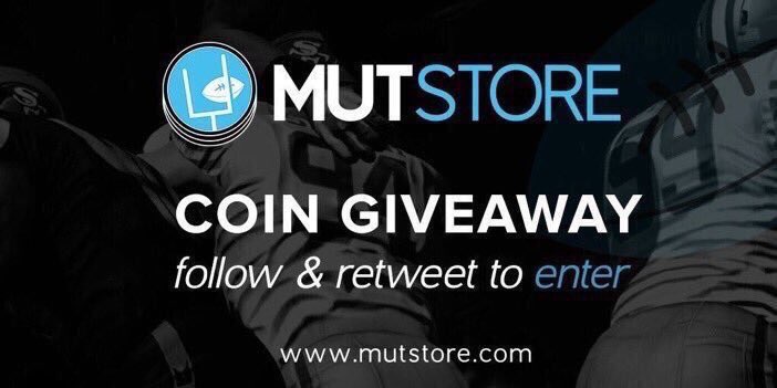 utgenie's tweet image. Madden 19 2 Million Coin GIVEAWAY!
4X500K winners (any platform)
Follow &amp;amp; Retweet to enter!
Winners announced 08/23/2018 
mutstore.com #Madden19