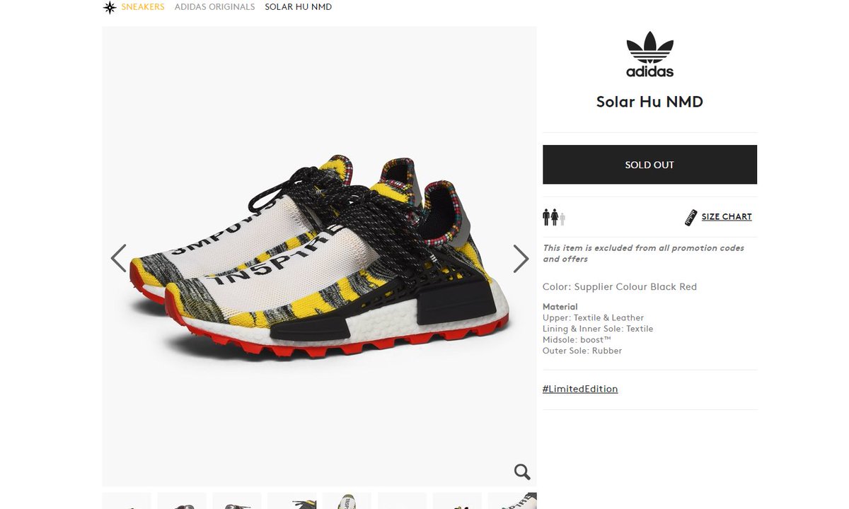 Adidas Adidas Consortium Pw Hu Nmd Pharrell Inspiration