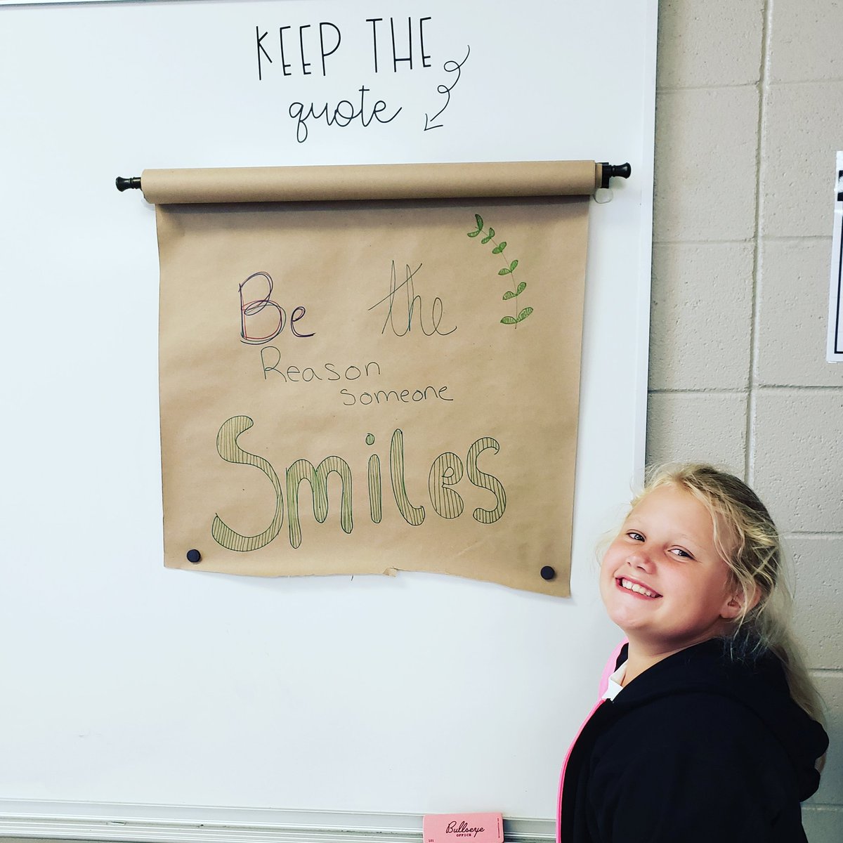 Miss_Matz_'s tweet photo. Our first Keeper of the quote for 4th grade! https://t.co/cnDxpCVaVB