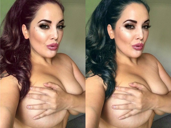 Hair dye app.... no need for bleaching 😂😝 https://t.co/JVG6OzEE45<a href="/tag/copper"class="tags"><span>#copper</span></a>