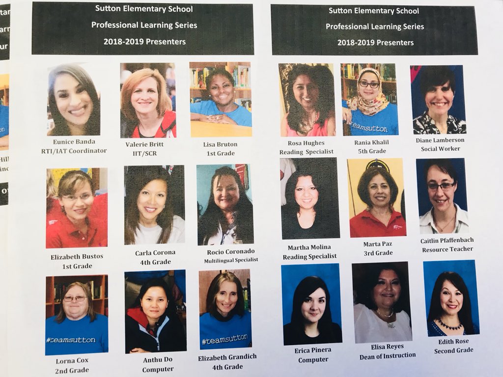 educatorsimpact's tweet image. Thank you Dr. @James_McSwain for helping kickoff the @SuttonES_HISD Professional Learning Series, an internal differentiated PD delivered by In-House Experts. #SuttonRocks #AimForGold