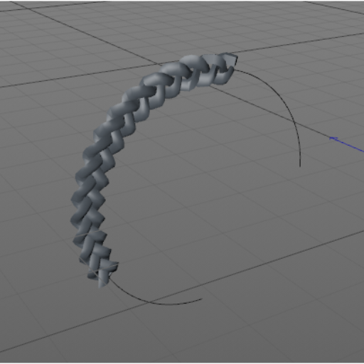 ゆきのみたま 三つ編みをcinema4dを使る方法 数式スプラインを3つ使ってスプラインラップでスプラインに沿わせれば自由な形の三つ編みが作れます あまり情報が無かったので一応共有しておきます 参考 T Co 2dpvajivji T Co C1vk5zri8b