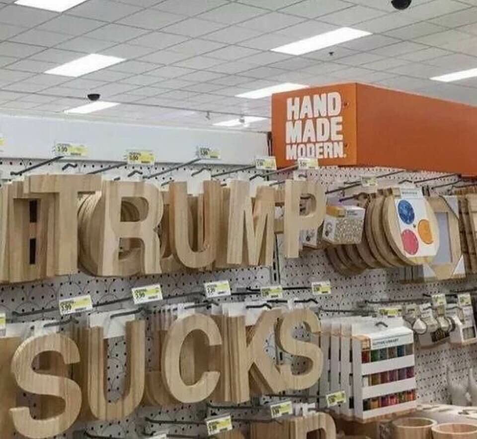 thespooniecorn's tweet photo. I love my anti-trump crafty bitches!
#trumpsucks #dumptrump #ticktocktrump #electionsarecoming #andyouwillbegoing
#lol #craftybitches #diyordie #ilovewhoeverdidthis
@NotOnMyWatch83 thought you may like this. https://t.co/UxU9oUTuFp