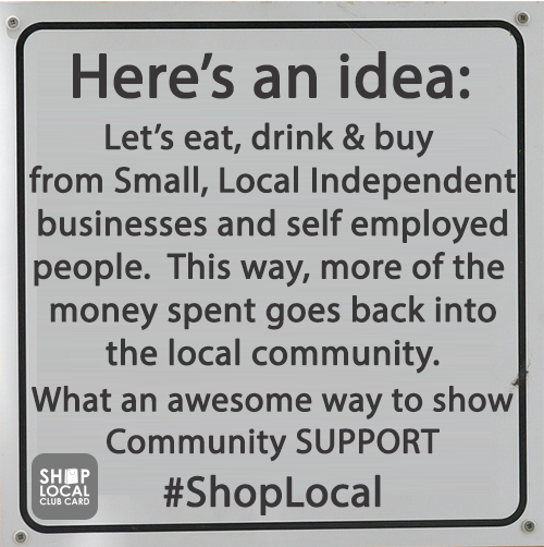 Smile, it's the weekend 😁 If you're out shopping today, remember... a vibrant local economy is based on the success of our local indies; pledge to #ShopLocal this weekend and when you can. #IndieRetail #SmallBiz
