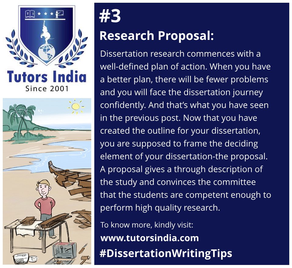 TutorsIndia's tweet image. #DissertationJourney
Day 3: #ResearchProposal
For more information visit: goo.gl/zb6ZuV
#DissertationWritingTips
#India: +91-8754446690
Email: info@tutorsindia.com
#BragAboutYourGeneration #BleepAQuoteToMakeItSoundDirty #Winx
#Bellator204 #ThePartyWasGreatUntil