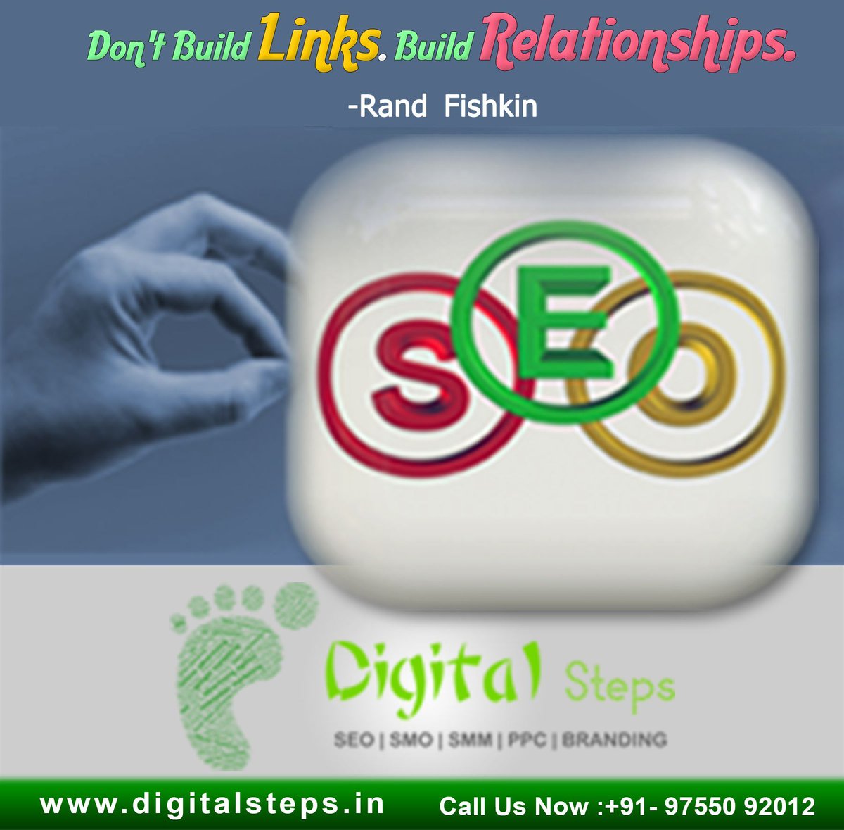 digitalstepsin's tweet image. Don't Build Links. Build Relationships. - Rand Fishkin

Get best tips for digital marketing, social media and SEO visit at : digitalsteps.in

#DigitalSteps  #DigitalMarketingIndia #digitalmarketingagency #SEOCompany  #SEO  #SEOAgency #SEOTips