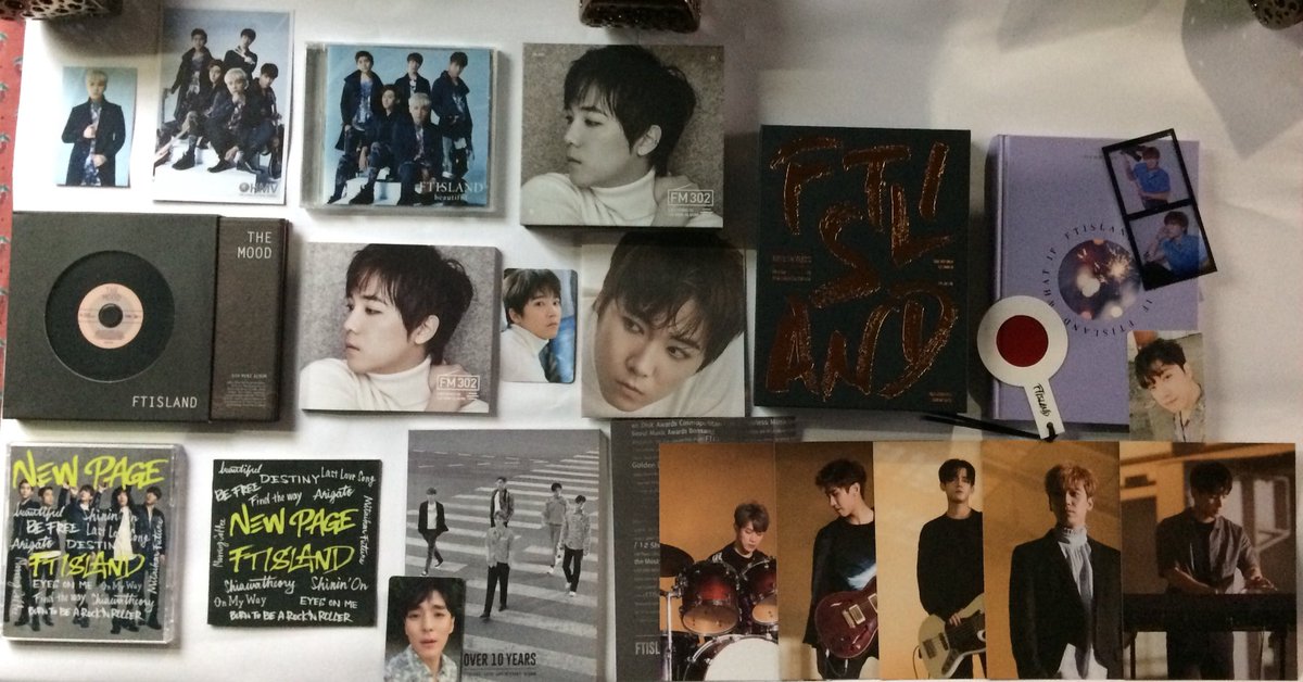 LostDreamer_71's tweet photo. My pretty FTISLAND’s collection 💛💛💛💛💛 #FTISLAND #FT_Pretty https://t.co/v7RAExd4xS