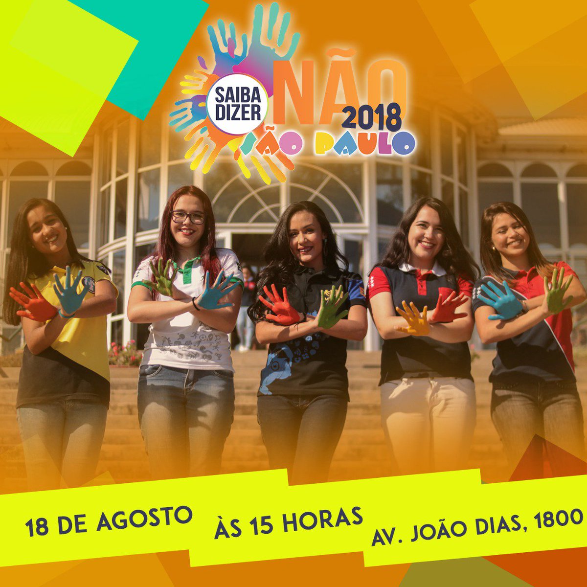 PaulaJammy's tweet photo. Qual a importância de saber dizer não? Cola com a gente no SDN que você vai descobrir!
#SaibaDizerNaoSP
#SDNLeste https://t.co/UG9niXuPP5