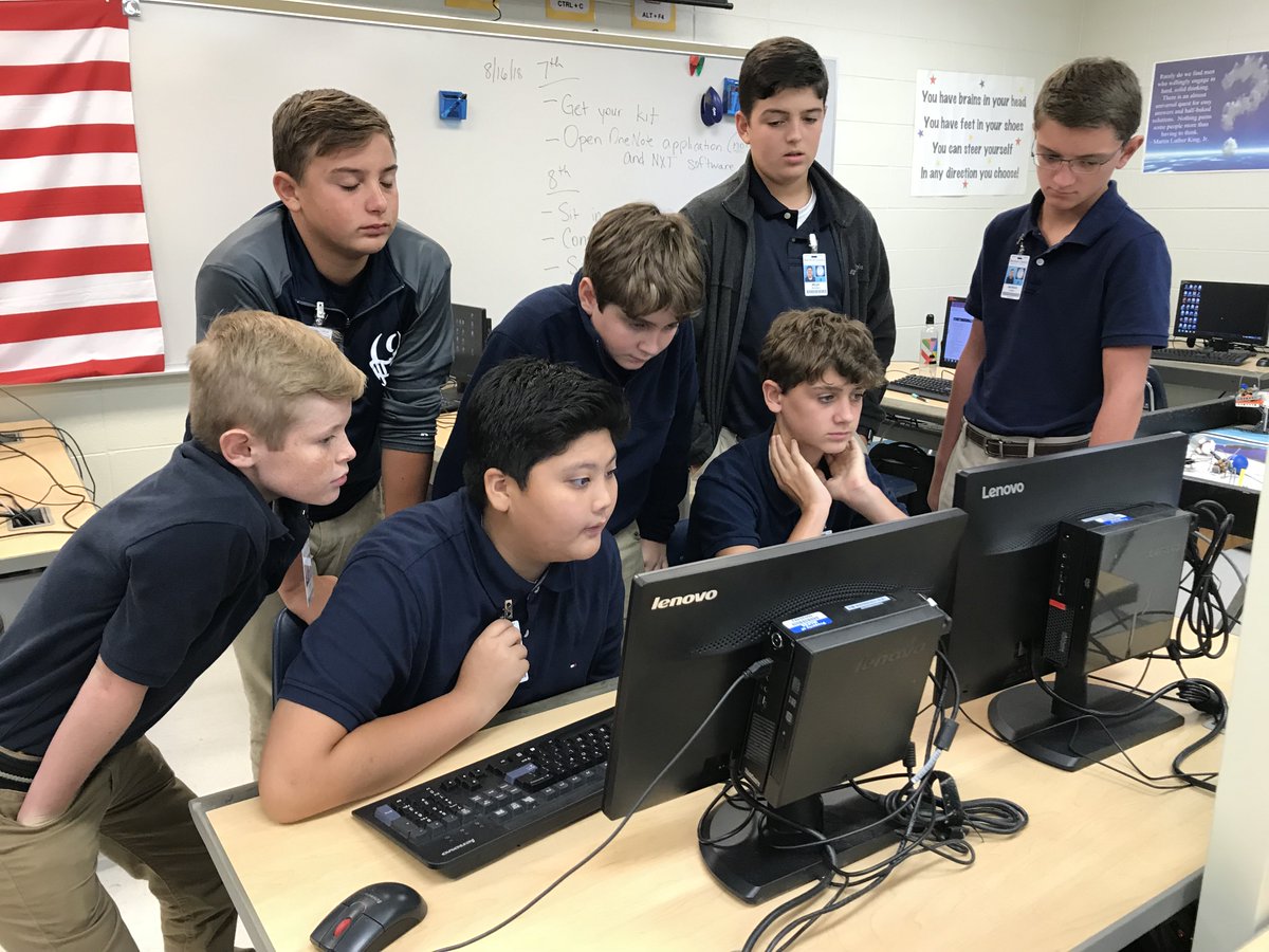 mnations8's tweet photo. @firstlegoleague teams reading the game rules and setting up the missions. Getting ready! @alabamafll @Causeytigers https://t.co/m0g0Hm4oYc