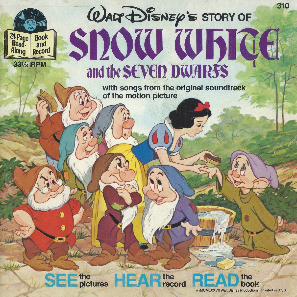 kids_records's tweet photo. Disneyland See Hear Read 310 1977 
SNOW WHITE AND THE SEVEN DWARFS

HEIGH-HO
WHISTLE WHILE YOU WORK

https://t.co/8NMkH5lIha https://t.co/U2nz9E4t3z
