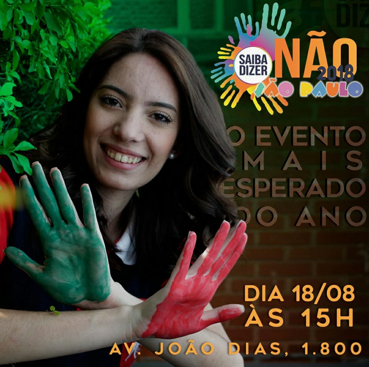 Lucy14025083's tweet photo. Saber dizer não, não se trata de viver uma vida reclusa das alegrias da vida e sim de viver a alegria da presença de Deus em nossa vida!
#SaibaDizerNaoSP
#SDNsul
#SNDTaboaodaserra https://t.co/fPljbZvnaP