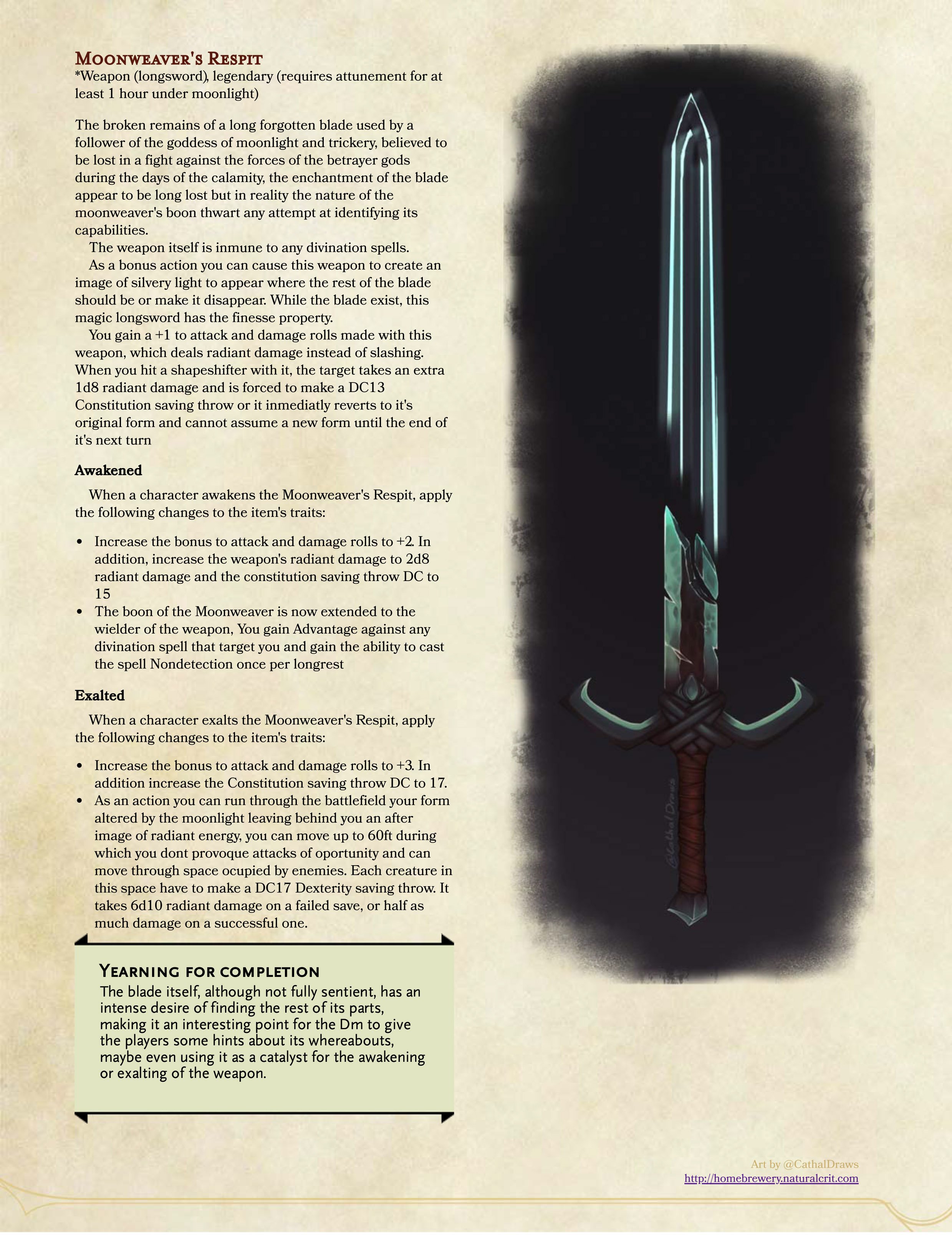 Selv tak jeg er glad tragedie CathalDraws on Twitter: "You cannot casually name an ancient broken sword  and then never show it again i was specting it to be a spectral sword or a  dormant vestige or something