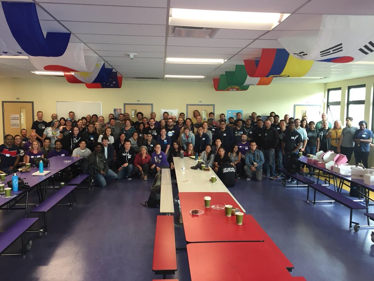 Parker Harris (@parkerharris) on Twitter photo We brought the full force of <a href="/salesforce/">Salesforce</a> to Visitation Valley Middle School to help the teachers be ready for the 1st day of school Mon! Go <a href="/VVMSFalcons/">VVMS Falcons</a> We brought the full force of <a href="/salesforce/">Salesforce</a> to Visitation Valley Middle School to help the teachers be ready for the 1st day of school Mon! Go <a href="/VVMSFalcons/">VVMS Falcons</a>