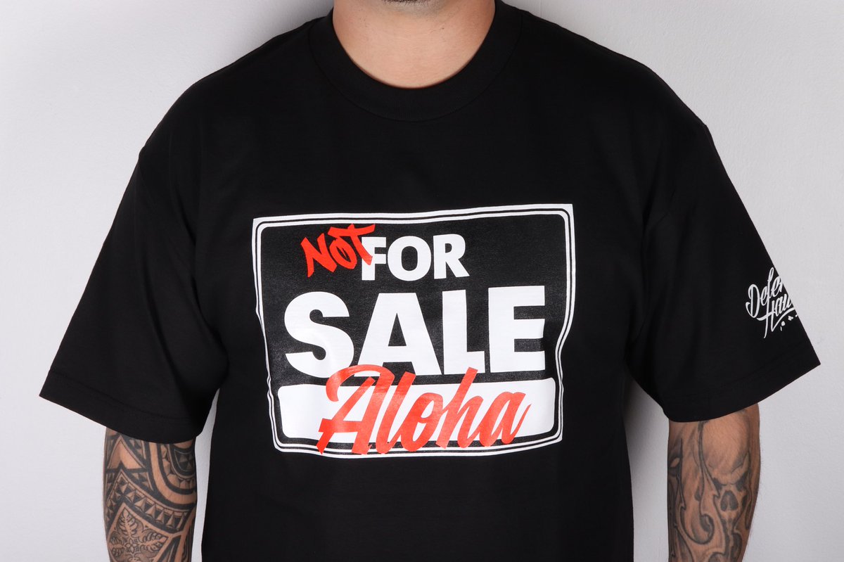DEFENDxHAWAII's tweet photo. ALOHA NOT FOR SALE https://t.co/3wgikTG9Wf
