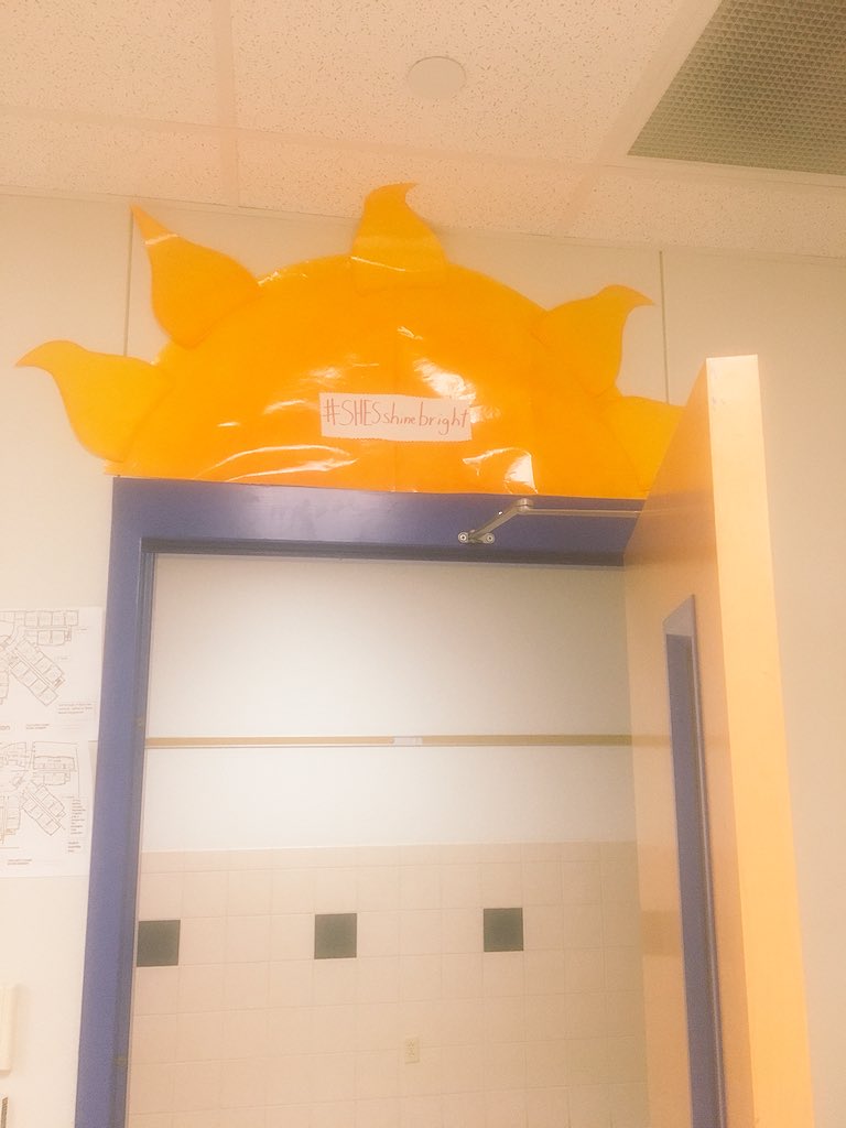 #SHESshinesBright in 5th grade!!!