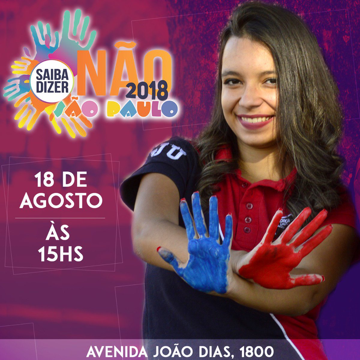 maisinha2000's tweet photo. A real intenção do “Saiba Dizer Não” é tornar sua vida muito melhor em todos os aspectos.
#SaibaDizerNaoSP
#SDNCampinas 
#RegenteFeijo https://t.co/wm3wO2OBrZ