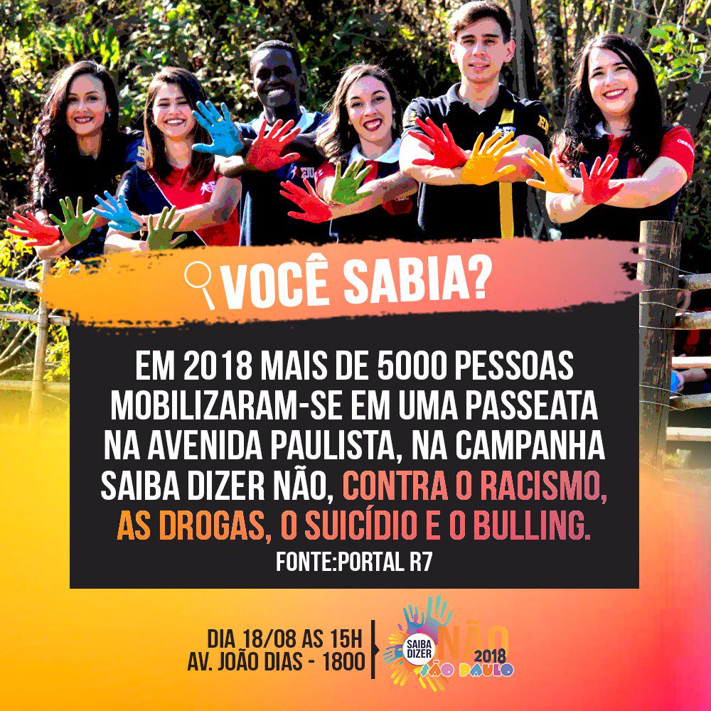 maisinha2000's tweet photo. Você pode ser feliz se não desistir.
#SaibaDizerNaoSP
#SDNCampinas
#RegenteFeijo https://t.co/49ym2tZoEc