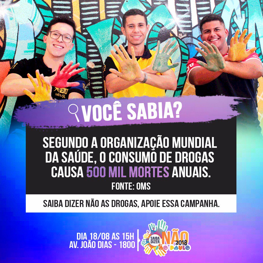 maisinha2000's tweet photo. Dizer não para aquilo que pode te destruir, é a decisão mais sábia a se tomar.
#SaibaDizerNaoSP
#SDNCampinas
#RegenteFeijo https://t.co/JtiQO6HULK