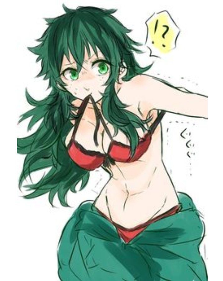 Deku (female)* not new to rp* lewd or non* sometimes detailed* cute* shy* c...