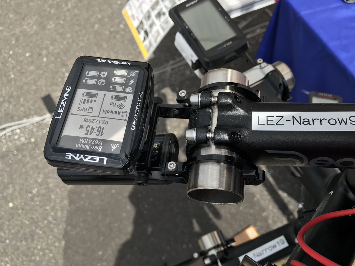 RECMOUNTS's tweet photo. レザイン GPS
サイクルコンピューター メガ XL
ゲット(モックだけど)
#lezyne #レザイン
#megaxl https://t.co/kbOgFb80PN
