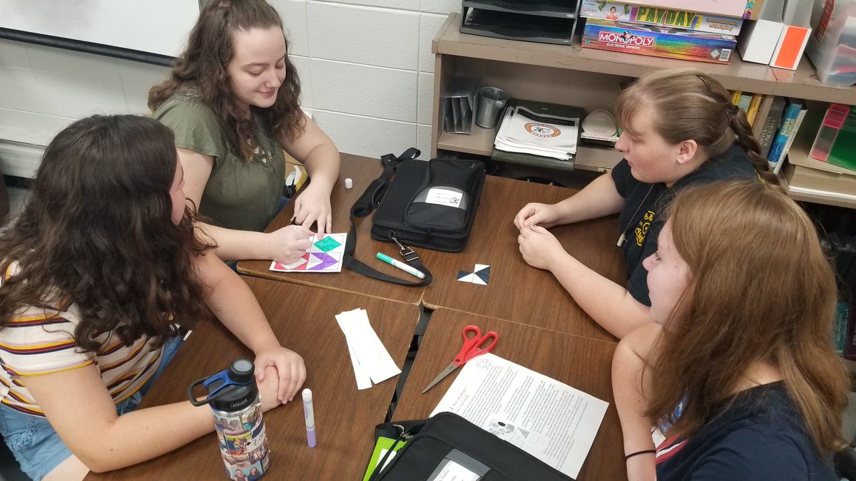 BSHSmath's tweet photo. Great first 2 days of #bshsgeometry Looking forward to learning math together this year. https://t.co/n9d4EnP9SL
