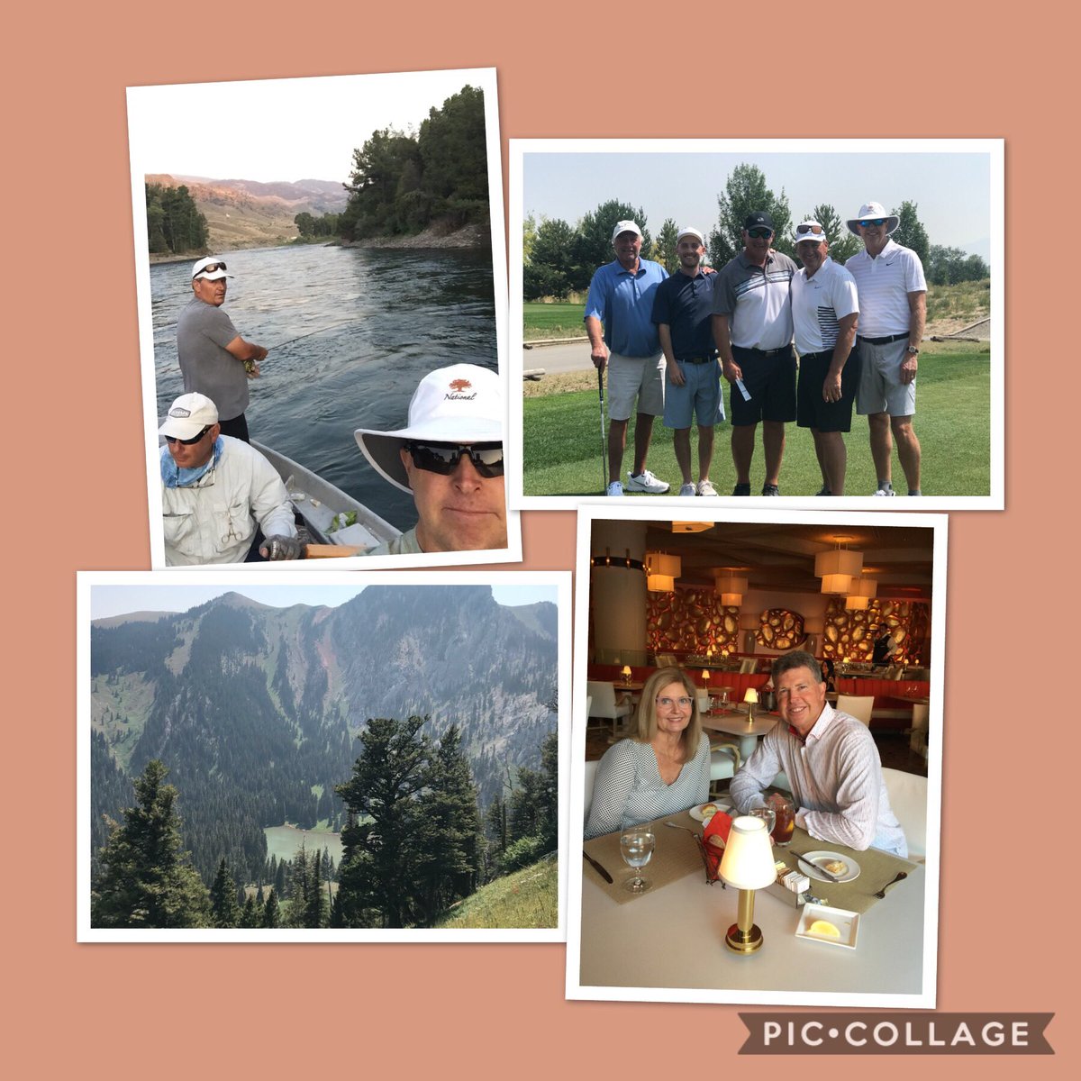 Enjoyed latest adventure, golfing , hiking ,fishing , Bozeman Montana. Then Vegas for Birthday bash 🎉