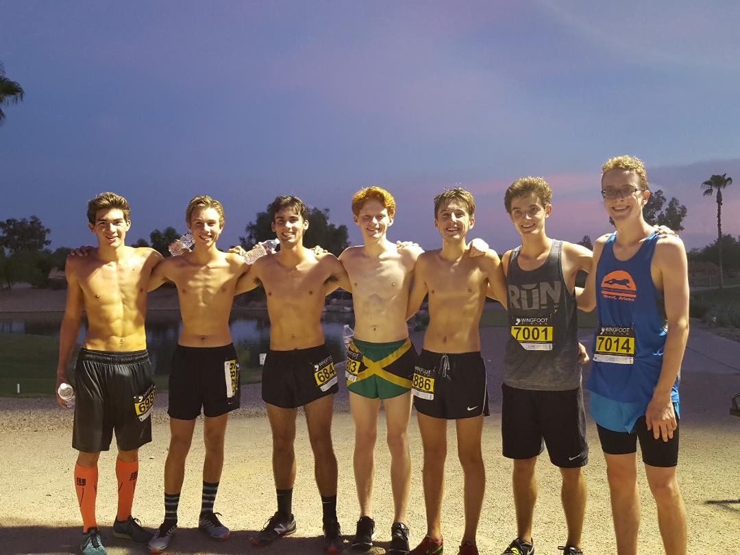 Varsity HHs XC✌💪Great race today boys