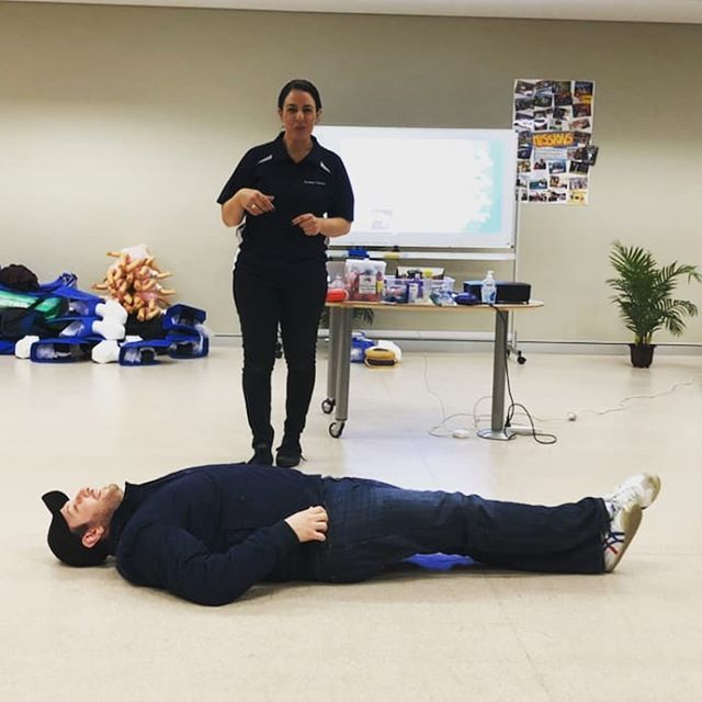 FaithBaptistSyd's tweet photo. First Aid Training is underway. #AllensTraining #gettingoursafetysorted https://t.co/LJz7XDNt9q