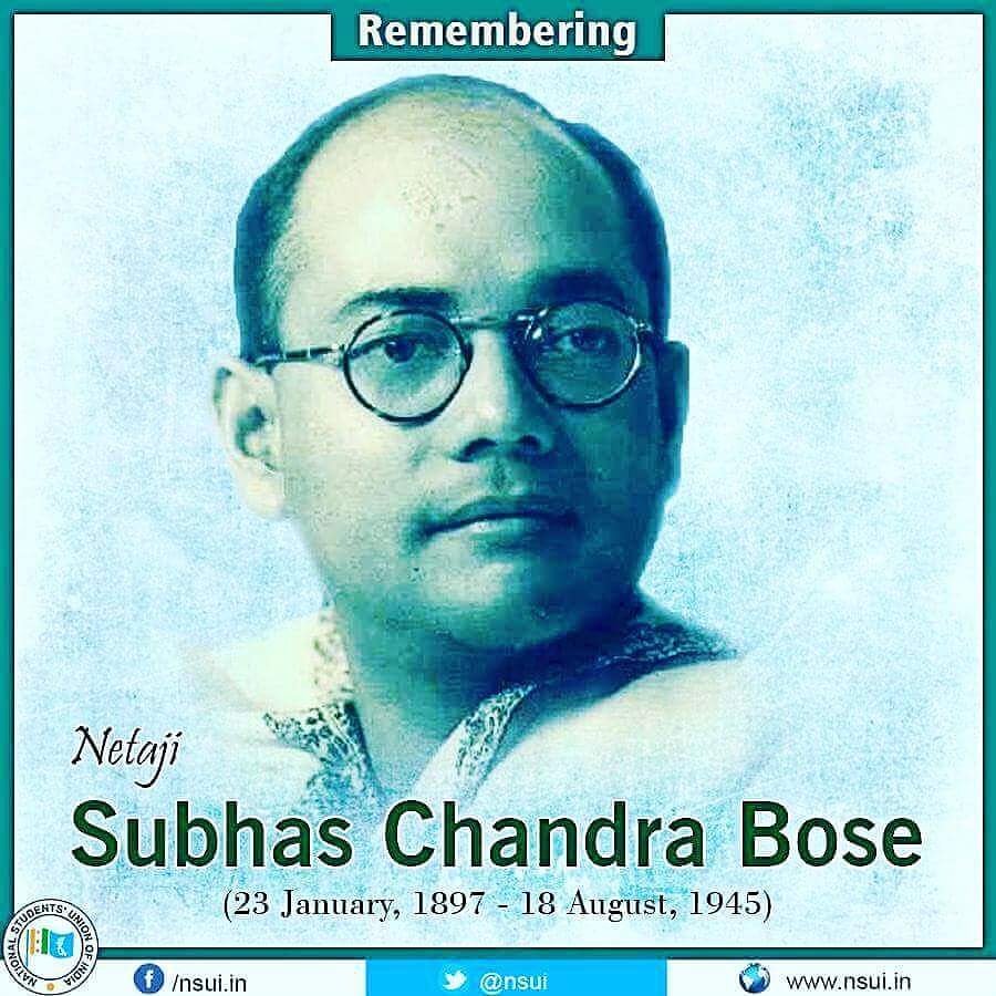 VTripathiINC's tweet image. नेताजी सुभाष चंद्र बोस जी की पुण्यतिथि पर में अपनी विनम्र श्रद्धांजलि अर्पण करता हूँ।
शत् शत् नमन
💐💐💐
#NSUI_SPOKESPERSON
#प्रदेश_प्रवक्ता 
@INCMP @INCIndia @NSUIMP @nsui @IYC @RahulGandhi @JM_Scindia @rssurjewala @pachouri_office @jitupatwari @OfficeOfKNath