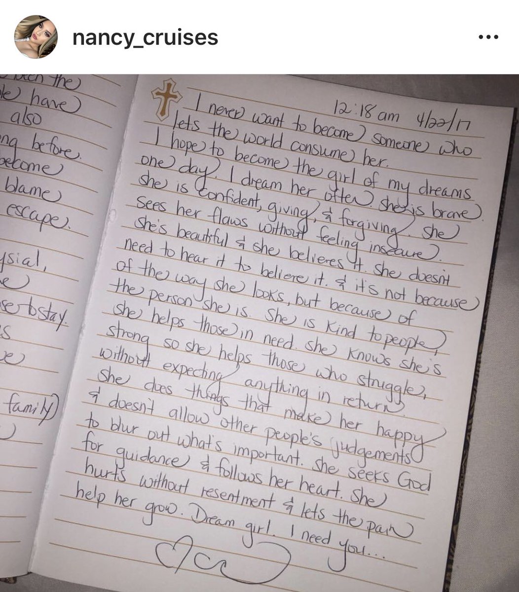 Nancy_Cruises's tweet photo. Still trying to become her https://t.co/VAS5UIawpO