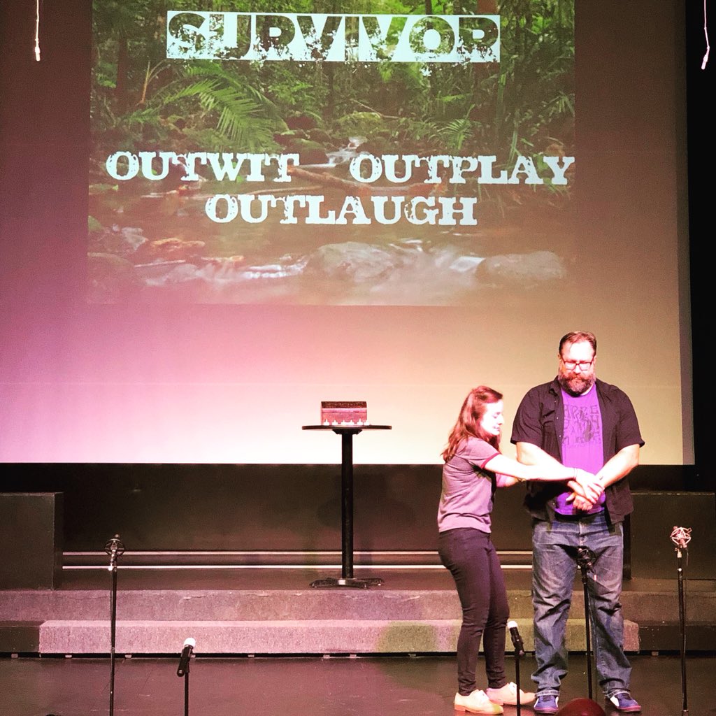 LateNiteShows's tweet photo. 6 improvisers enter, 1 improviser survives TONIGHT at Survivor at @establishmentqc! #LateNiteShows https://t.co/uslHGnvhoL